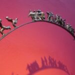 la traversée de la vie des personnages sur une courbe/christiane Erard