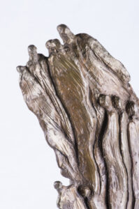 personnages formant un envol par l'aile - Christiane Erard