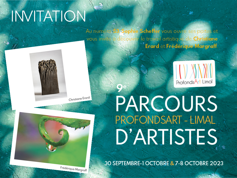 Parcours d'artistes Christiane Erard