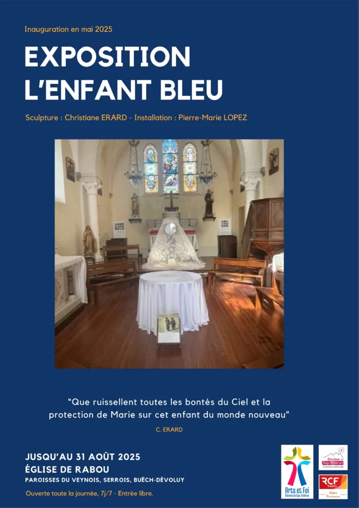 Exposition de Christiane Érard - L'enfant bleu